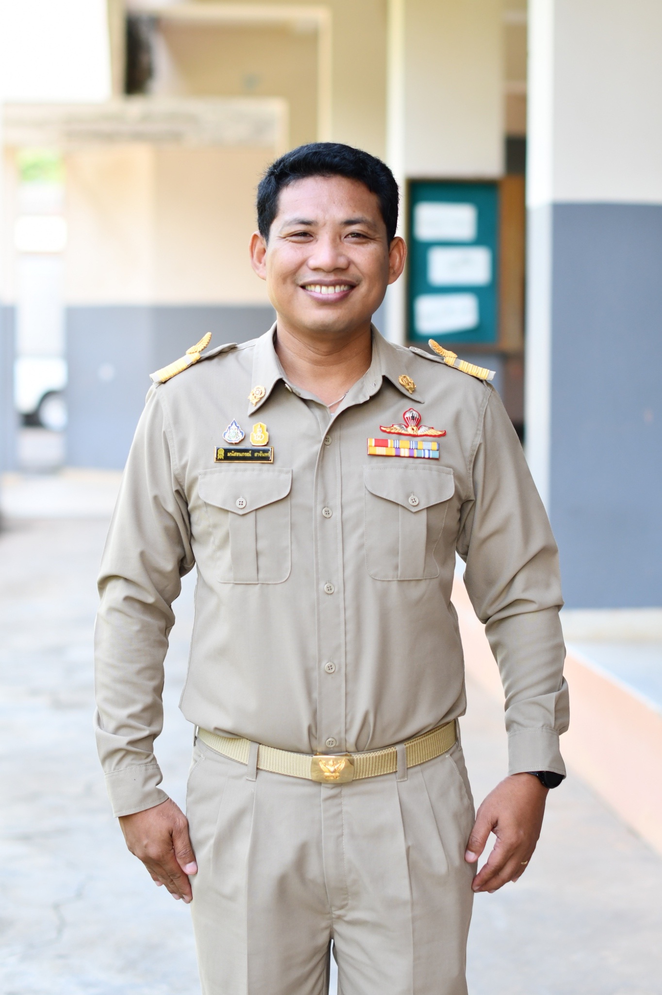 นายมนัส​ธ​นกรณ์​ สา​จันทร์​ 